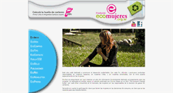 Desktop Screenshot of ecomujeres.com.ar
